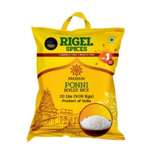 Premium Ponni Boiled Rice 20 lbs
