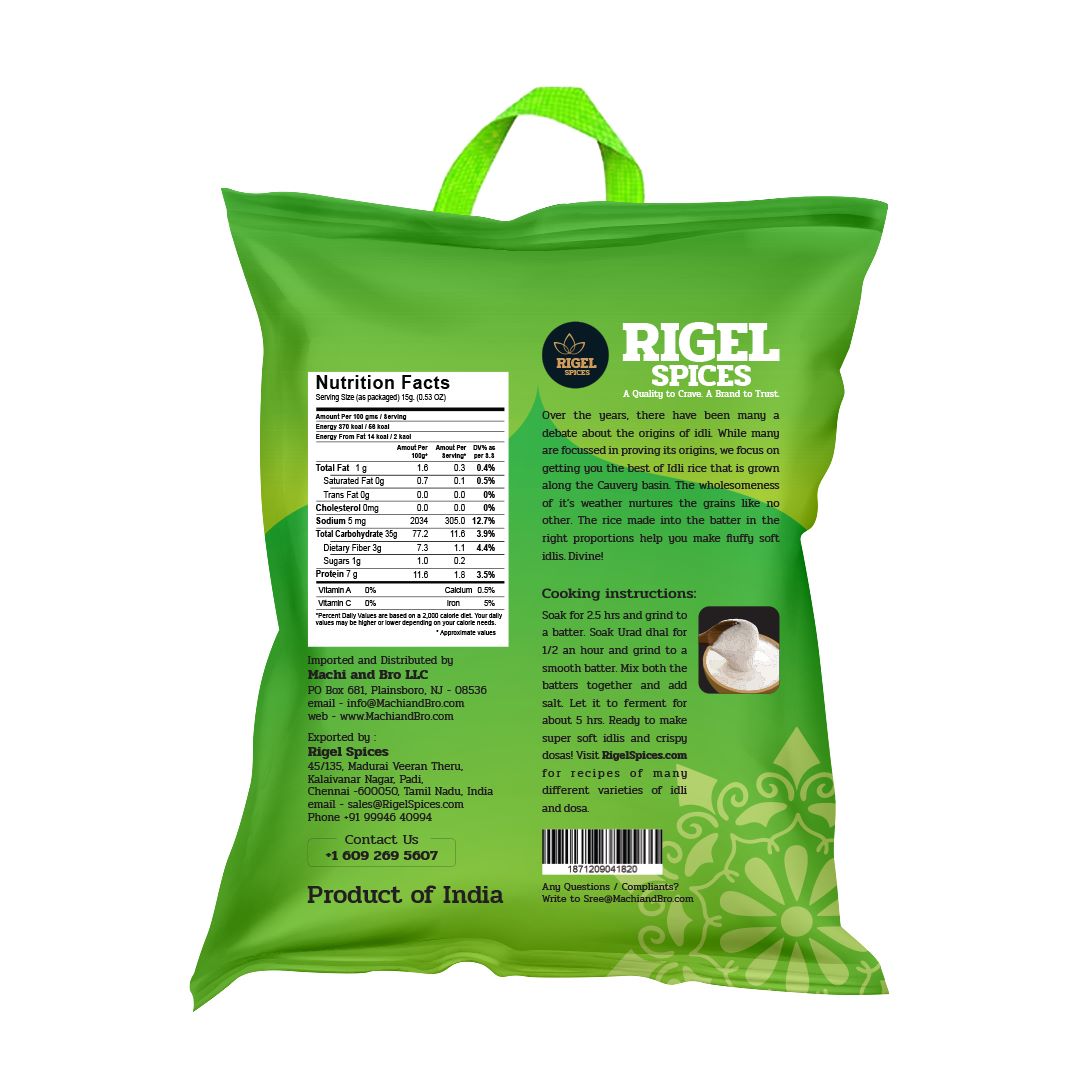 Idli Rice 10 lbs - Image 2