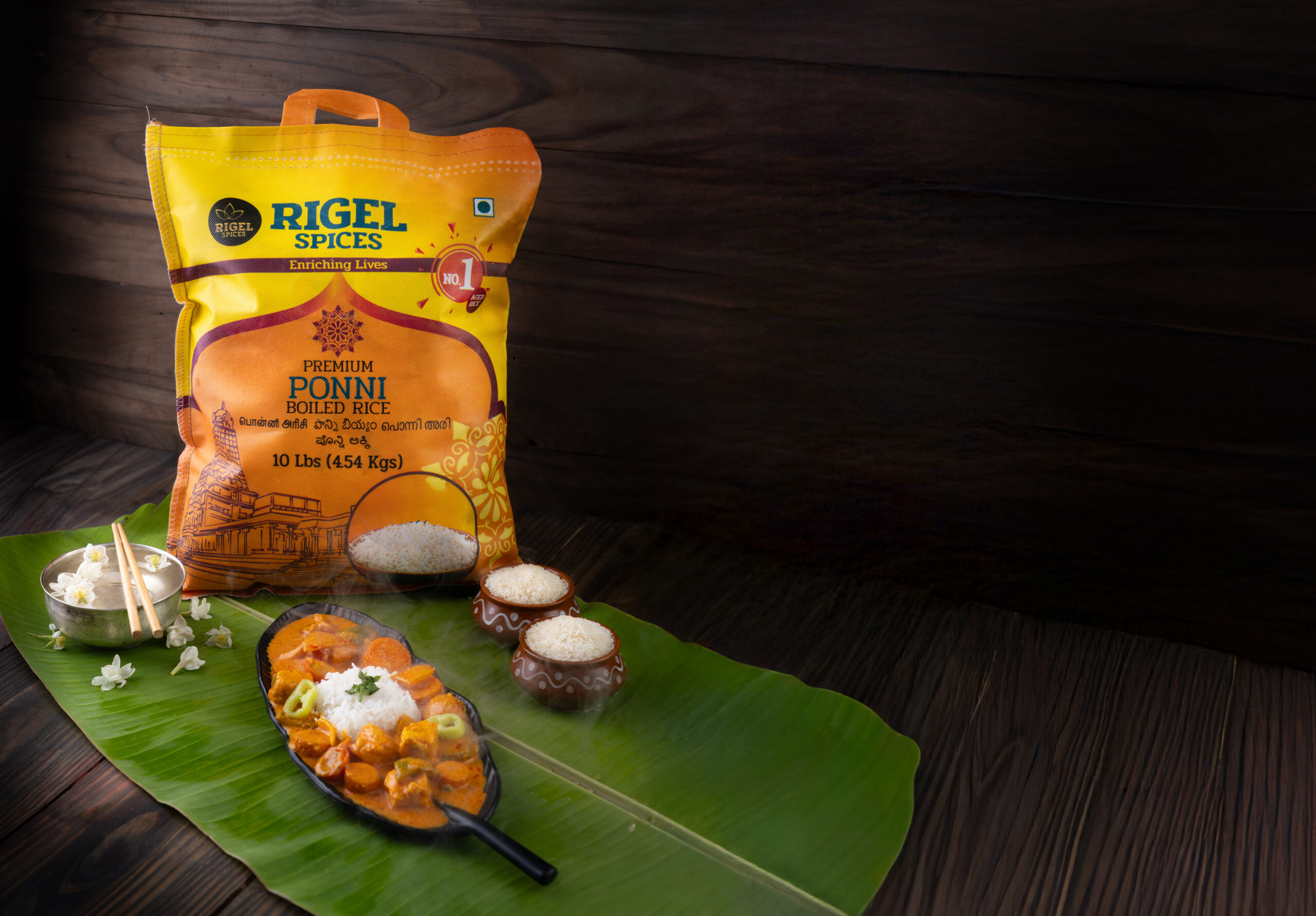 April: Thai Yellow Curry with Boiled Ponni Rice